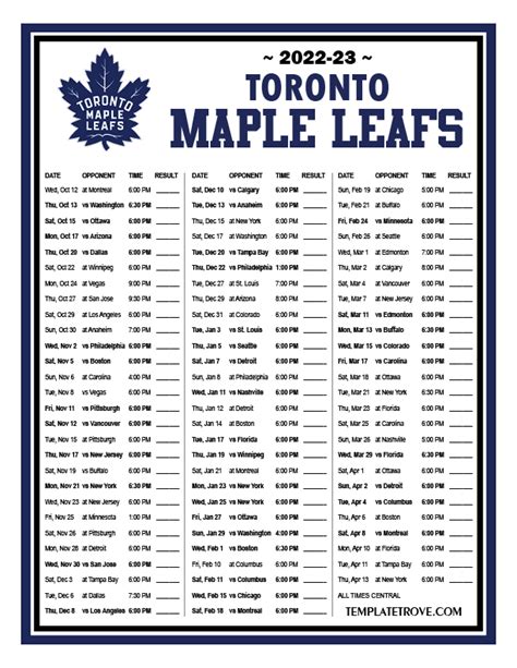 Skip to Main Content. . Toronto maple leafs schedule 202223